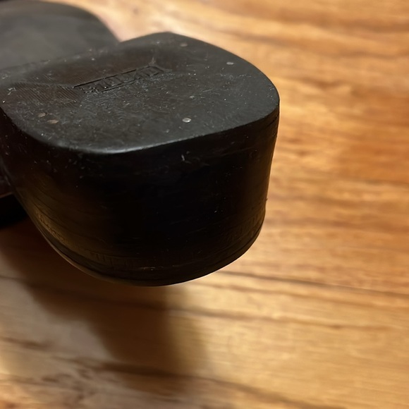 Bandolino brown leather slides, with flowers- size 7 1/2 - Picture 6 of 8